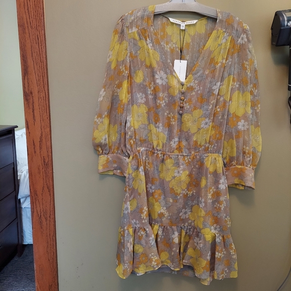 Nwt Veronica Beard Cybil Floral Mini 